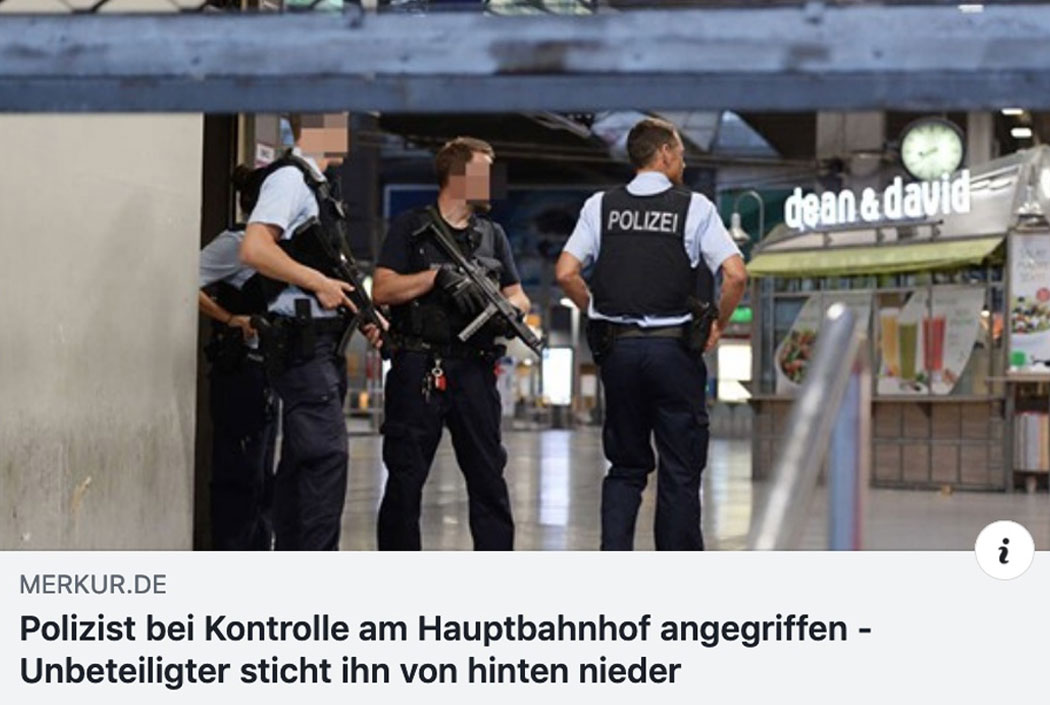 Polizist bei „hinterhältigem Angriff“ in München schwer verletzt - zweite Attacke in kurzer Zeit