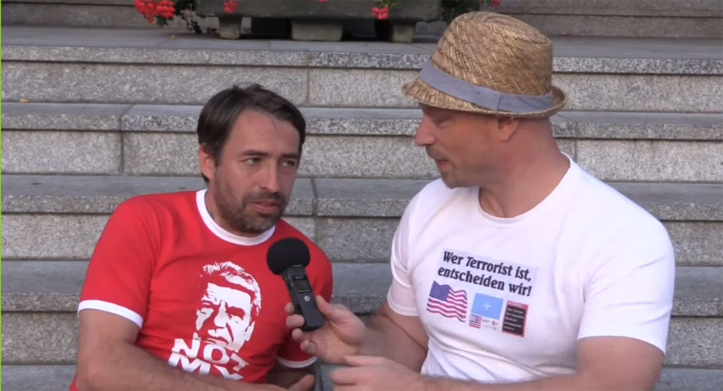 Interview mit dem damals, in 2016, noch männlich gelesenen Aktionskünstler Sven Liebich