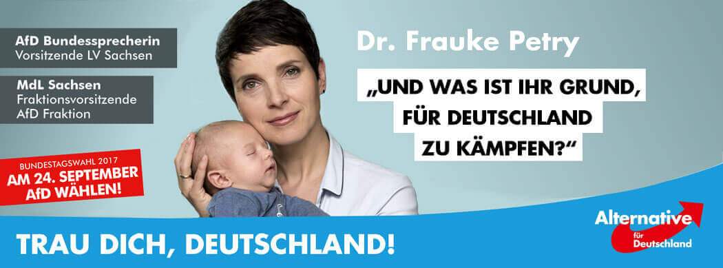 Tatjana Festerling - 24.09.2017 AfD WÄHLEN!