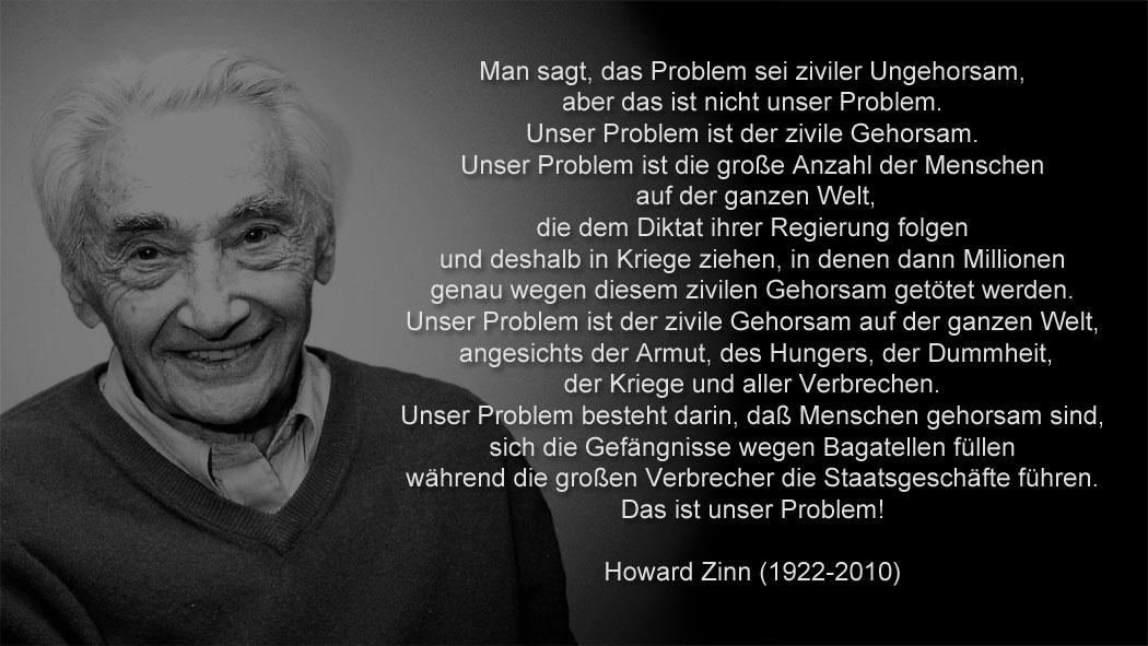Howard Zinn - Ziviler Ungehorsam