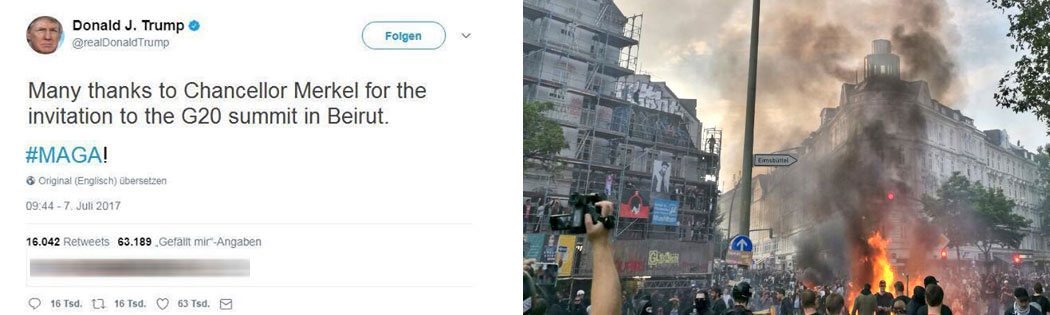 >Tatjana Festerling - #HamburG20 - #welcometohell