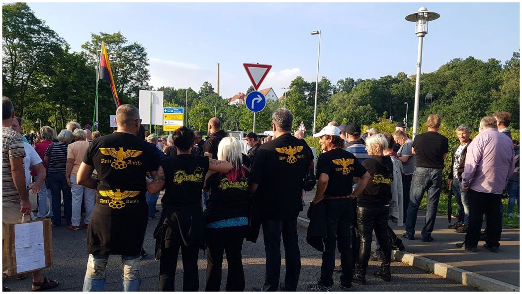 Tatjana Festerling - Empfang von Maas in Zwickau