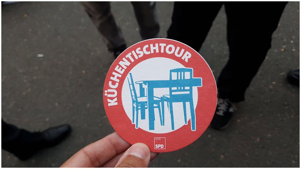 Tatjana Festerling - Empfang von Maas in Zwickau