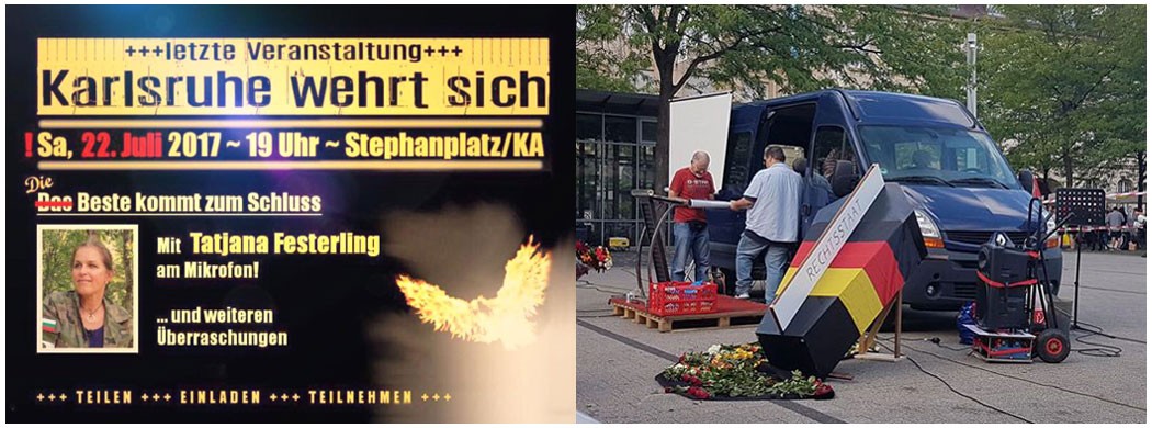 Tatjana Festerling - 22.07.2017 - 19:00 Uhr - Stephanplatz