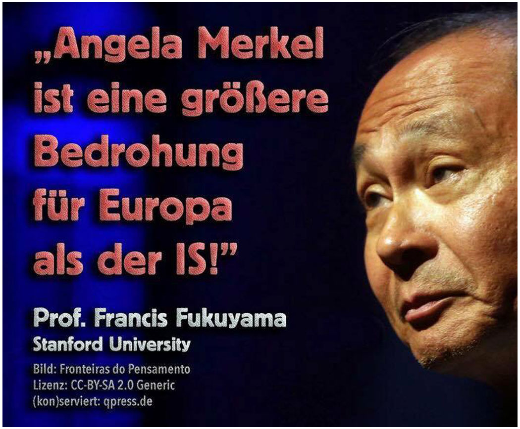 Tatjana Festerling - Prof. Francis Fukuyama
