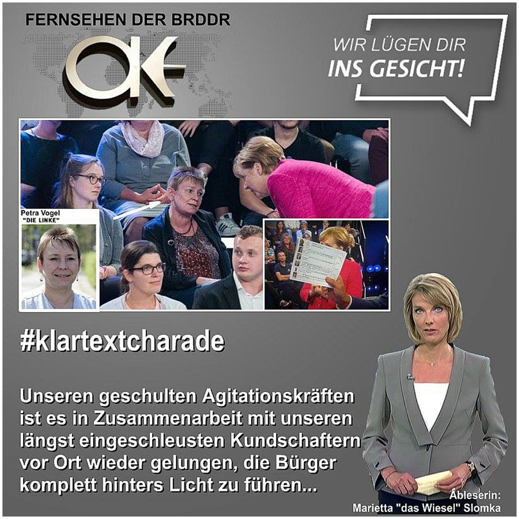 ZDF - Fernsehen der BRDDR - Wir lügen dir ins Gesicht