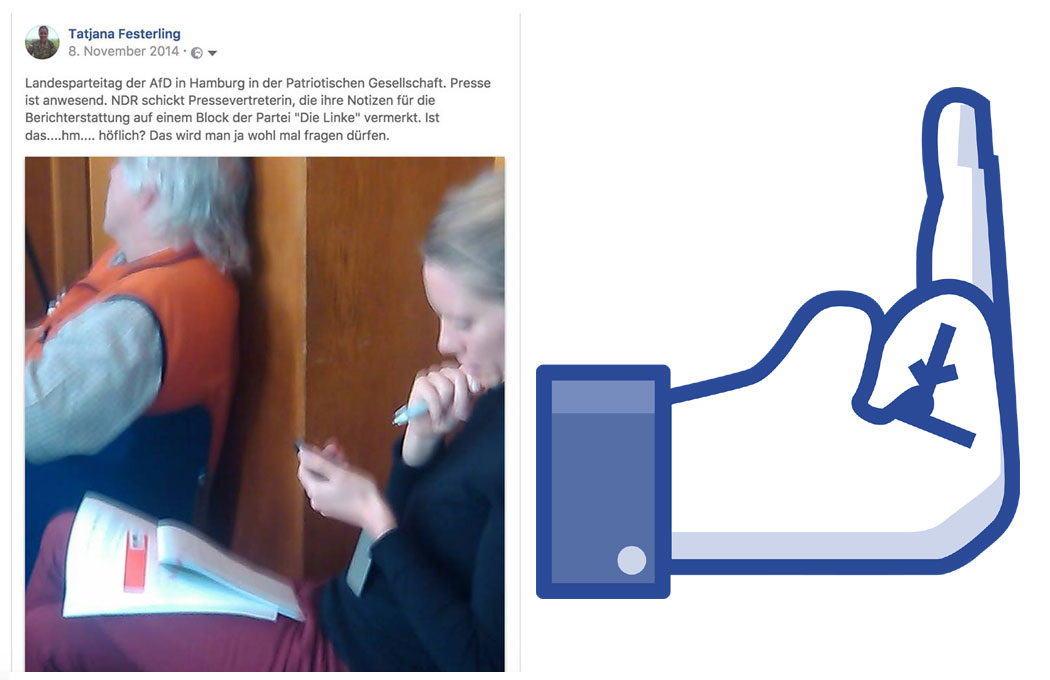 Tatjana Festerling - Facebooksperre