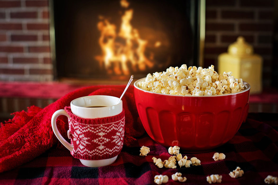 AfD Parteitag - warm und gemütlich mit Winterpopcorn