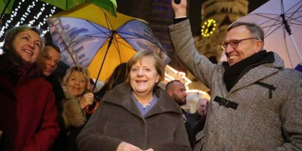 Erster Jahrestag des Terror-Anschlags am Berliner Breitscheidplatz