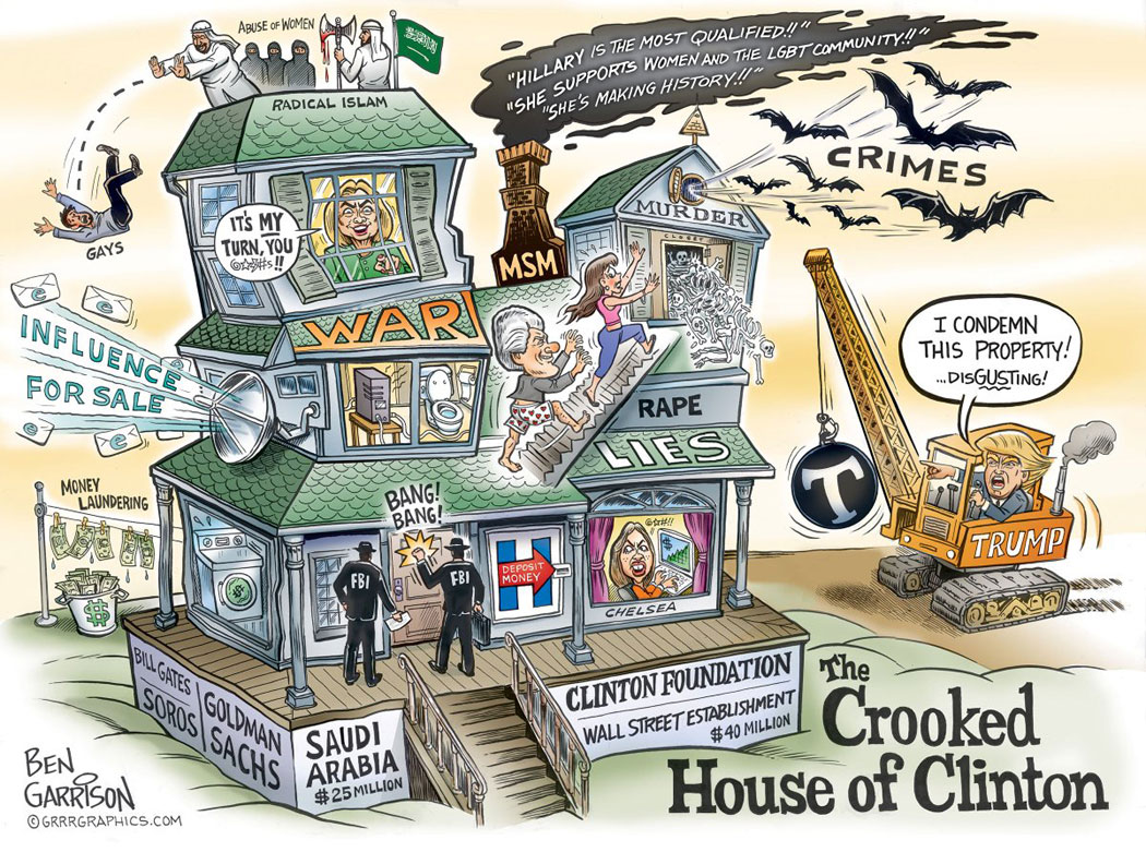 The Crooked House of Clinton