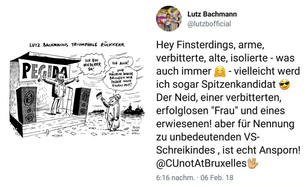 Bachmann triumphale Rückkehr
