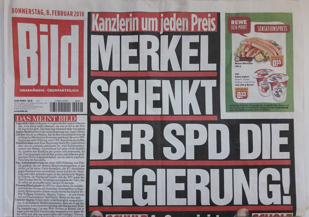 BILD - Titel 8.2.2018