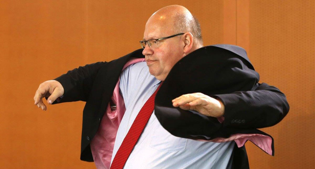 Altmaier: Aus dem Weg, meine Kanzlerin hat gerufen!