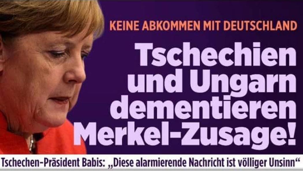 Merkel lügt!
