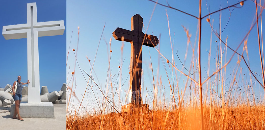 Die Botschaft ist klar und eindeutig: Hier ist christliches Territorium - kapiert?