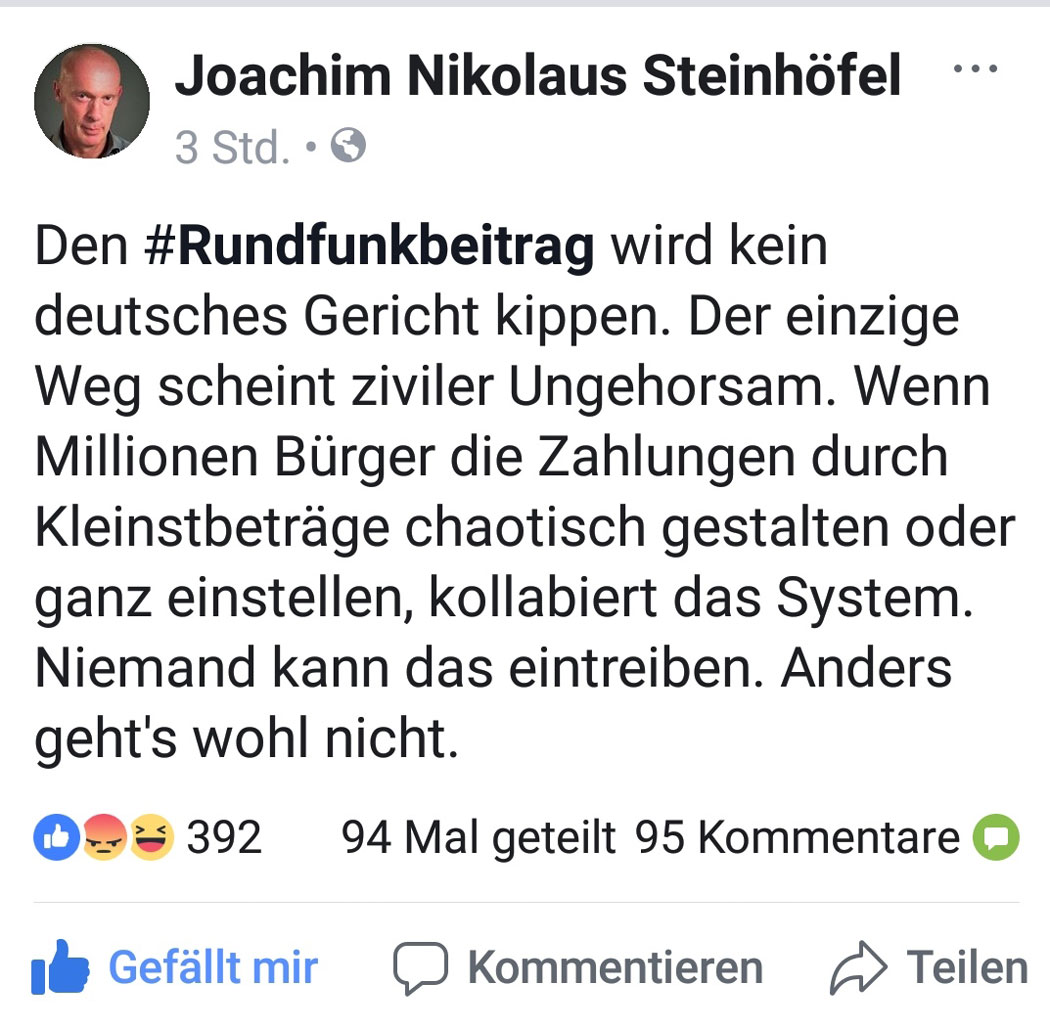 #Rundfunkbeitrag