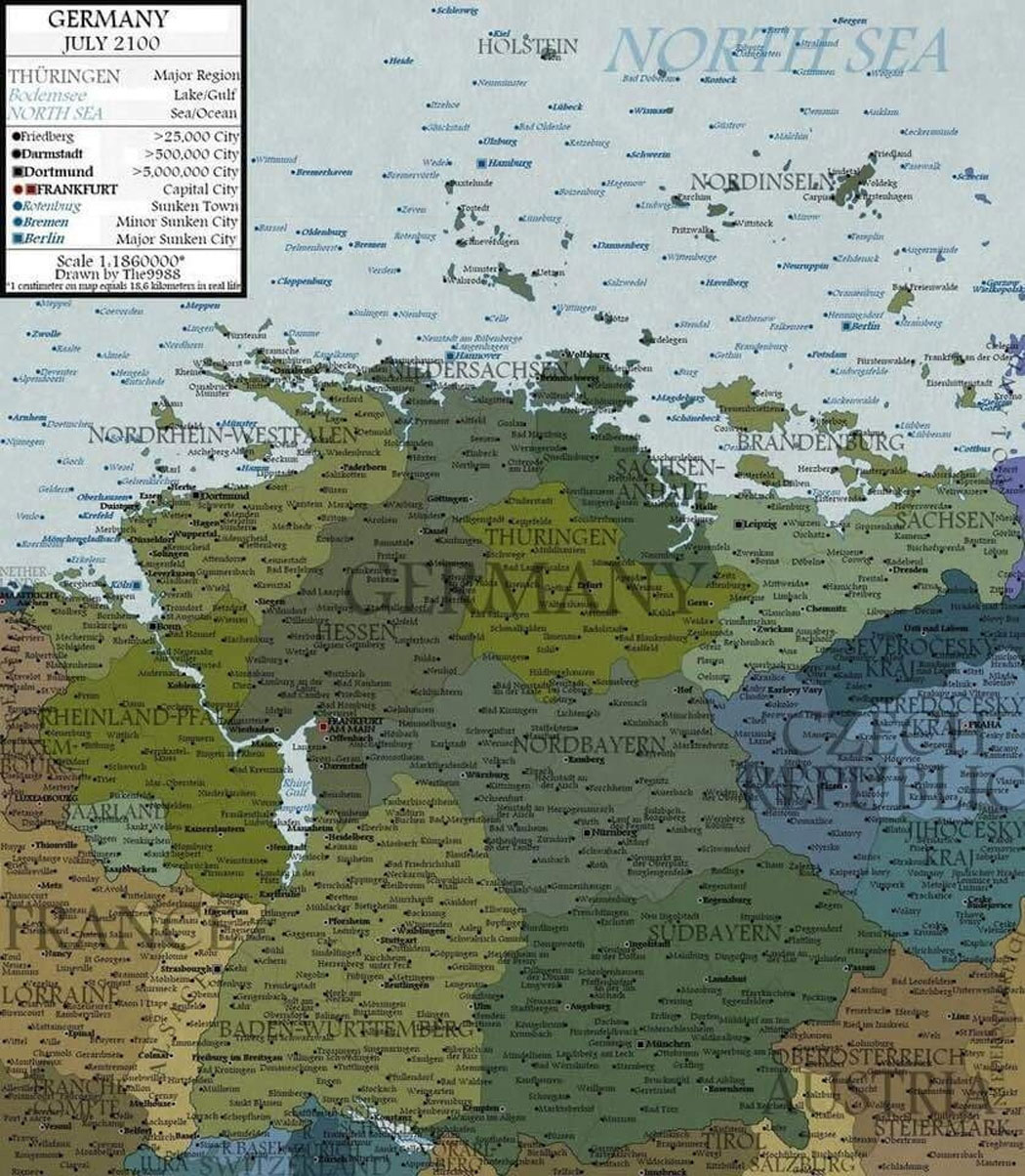 Deutschland im Jahr 2100