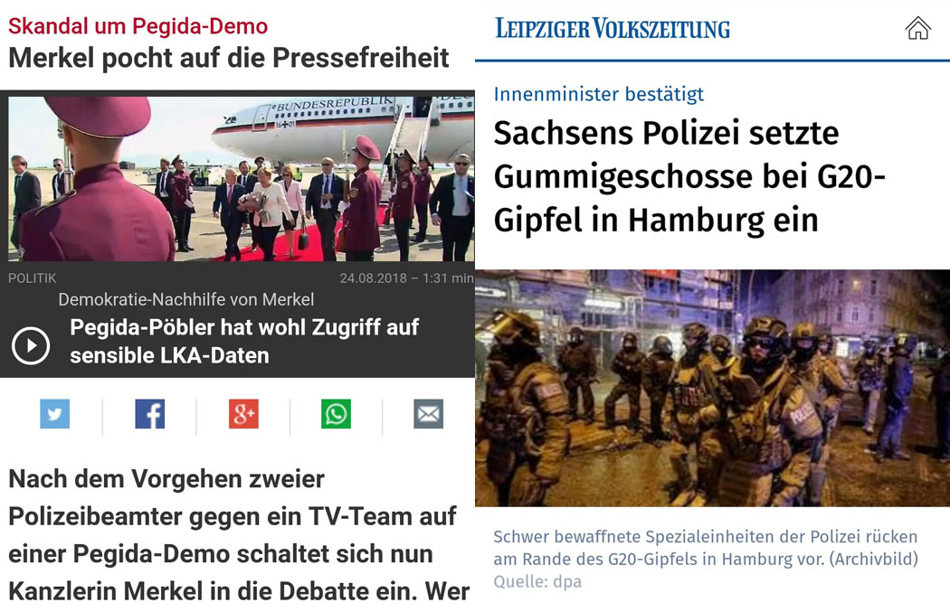 Pegida-Pöbler hat wohl Zugriff auf sensible LKA-Daten
