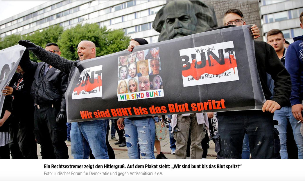 ER IST WIEDER DA! ER war in Chemnitz!