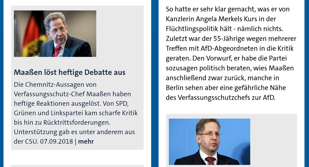 #Hetzjagd gegen Maaßen