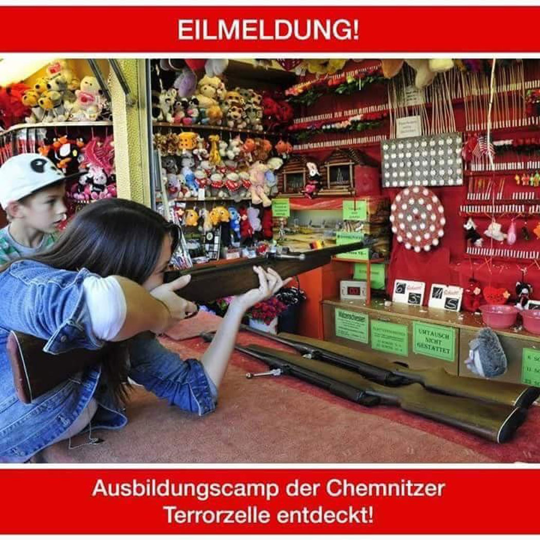 #ChemnitzerTerrorzelle trainierte an der Kirmesbude!