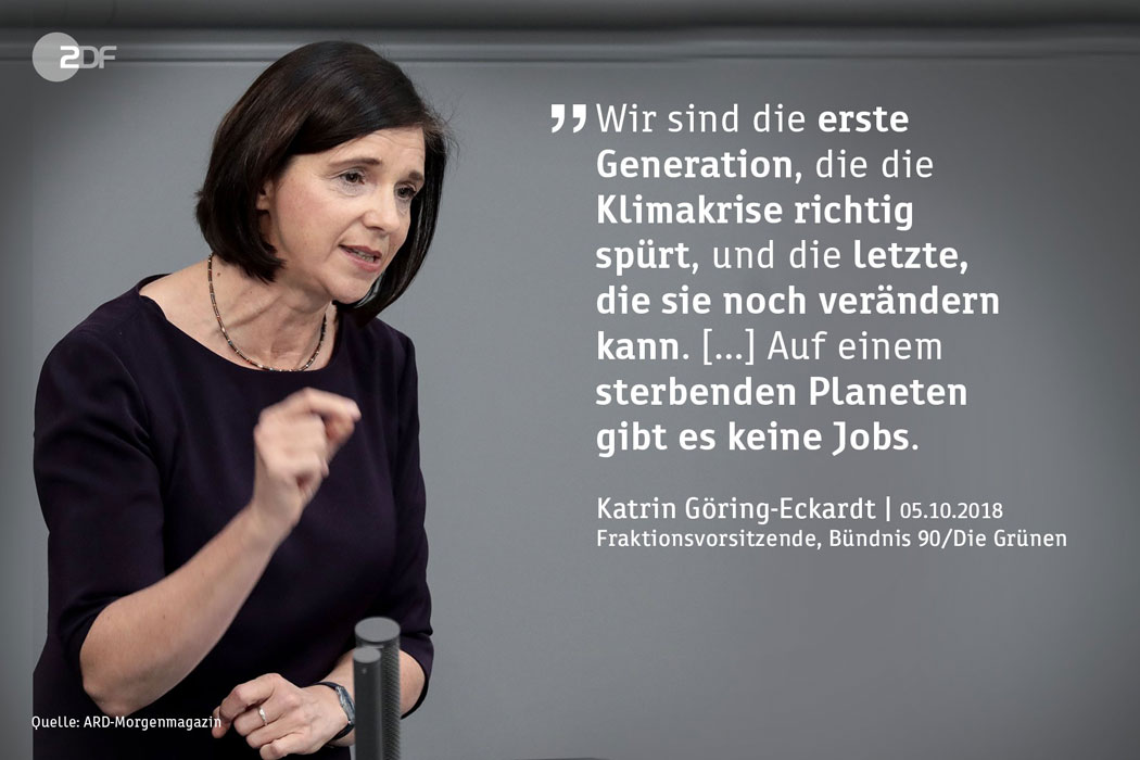 Göring-Eckardt erzählt eine Menge Blödsinn