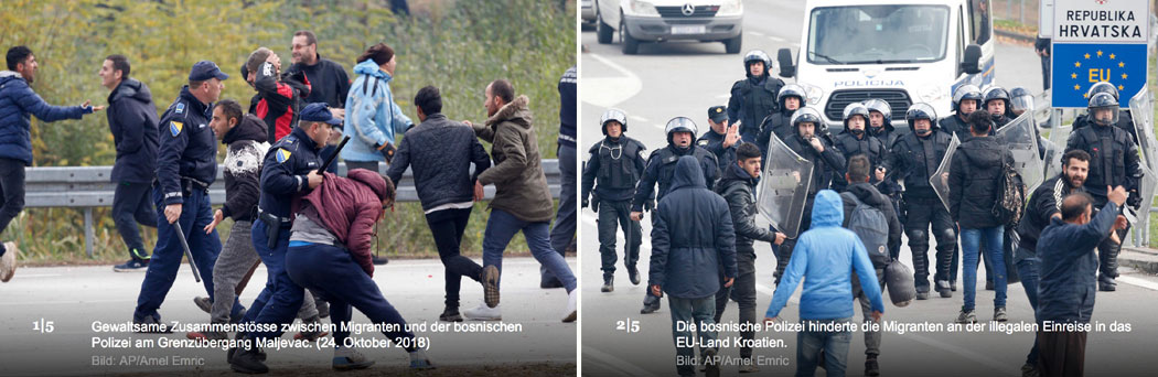 24.10.2018 - Grenze zwischen Bosnien und Kroatien