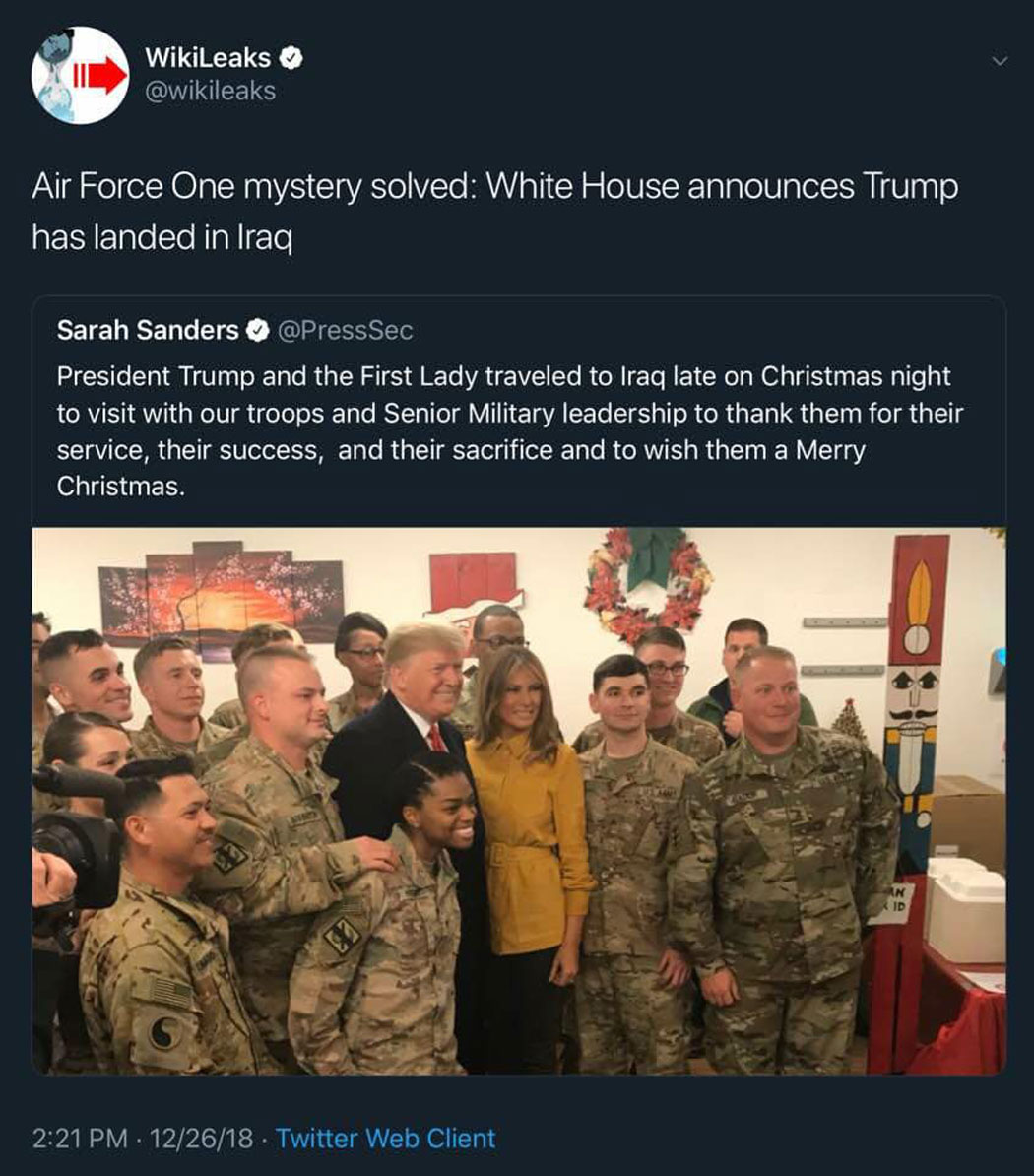 Merry Christmas & Thank you Mr President!
