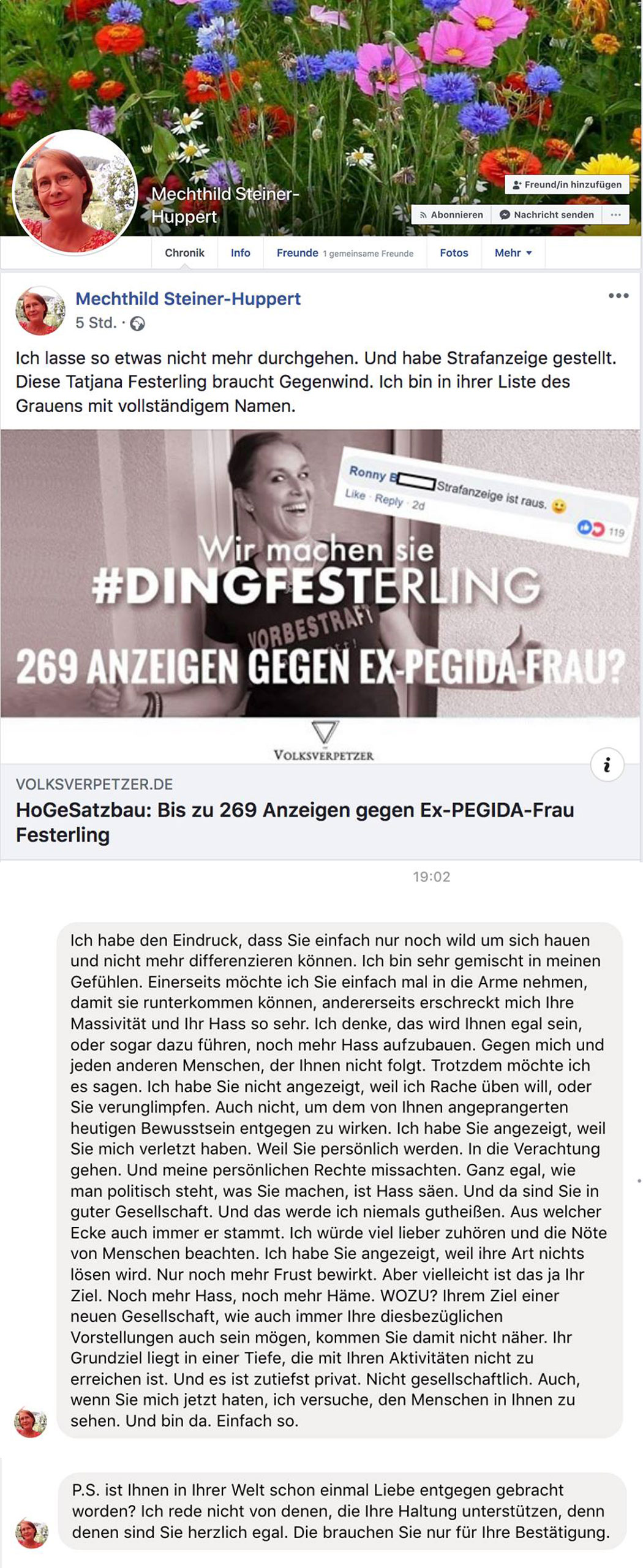 Der rote Volkssturm ist empört