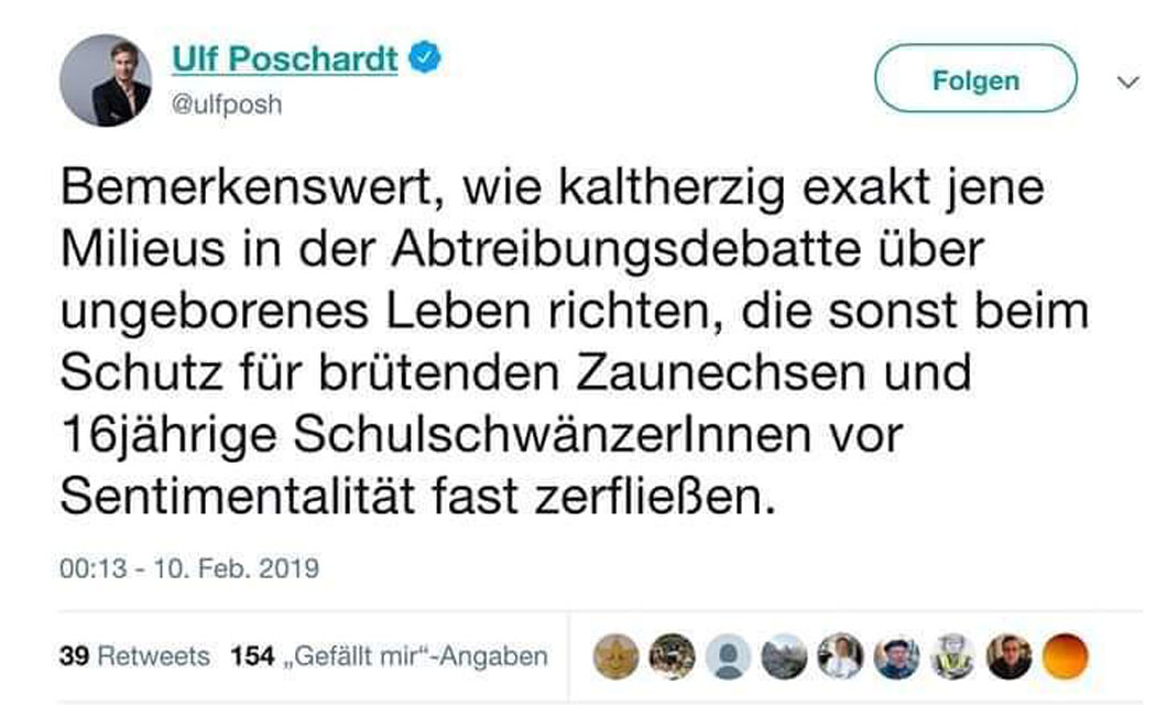 Kritik an der vollkommen entfesselten Perversen von Jusos, Grünen und Linken