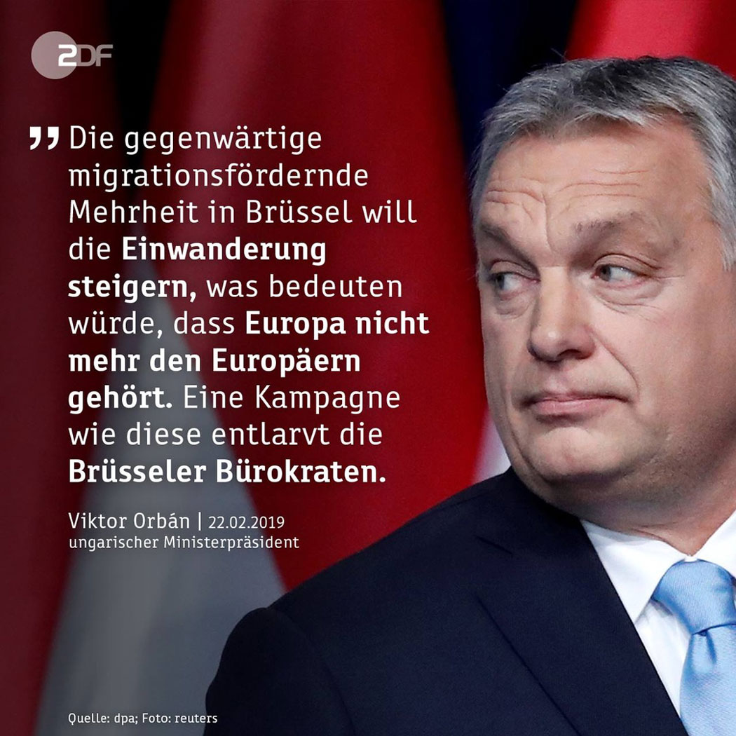 #GermanySaysTHANKYOU Victor Orbán