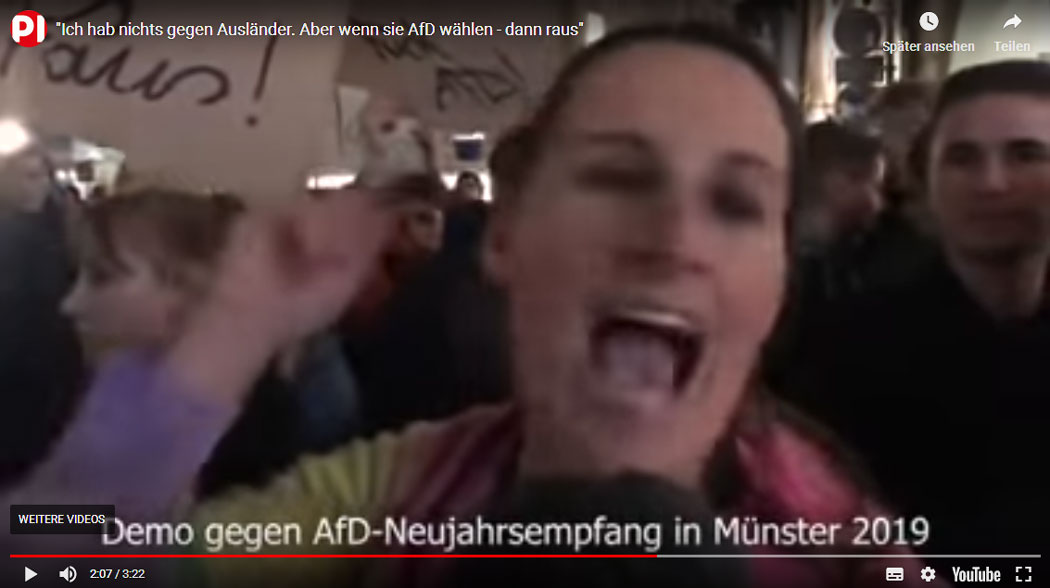 Dem Wahn ein Gesicht geben