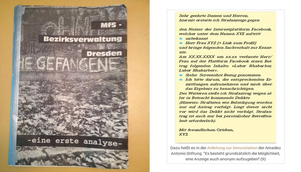 Zersetzung: Stasi-Konzept in neuer Blüte