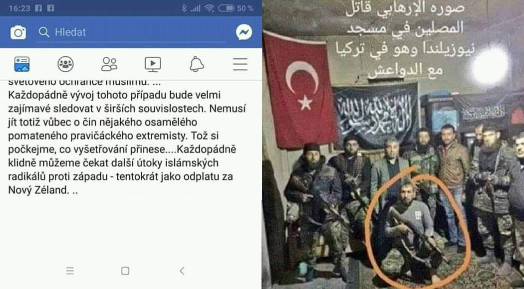 Das Foto soll B. Tarrant angeblich in der Türkei zeigen