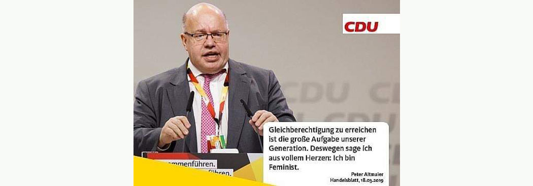 Männlicher Feminist