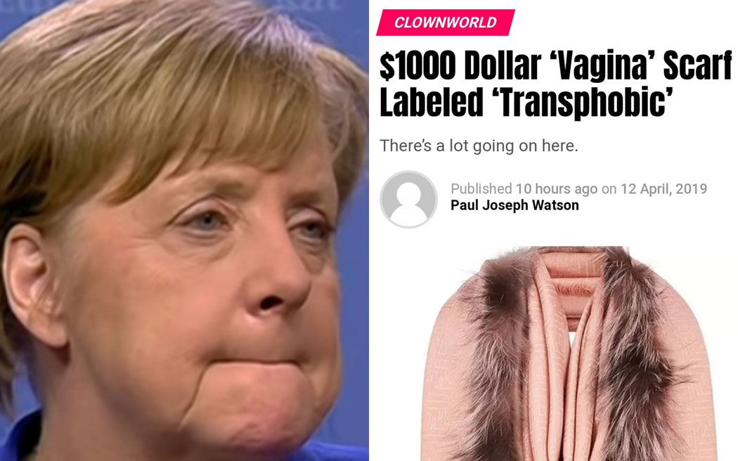 $1000 Dollar ‘Vagina’ Scarf Labeled ‘Transphobic’