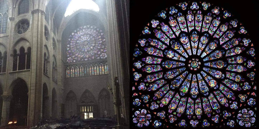 Notre-Dame in Paris brennt
