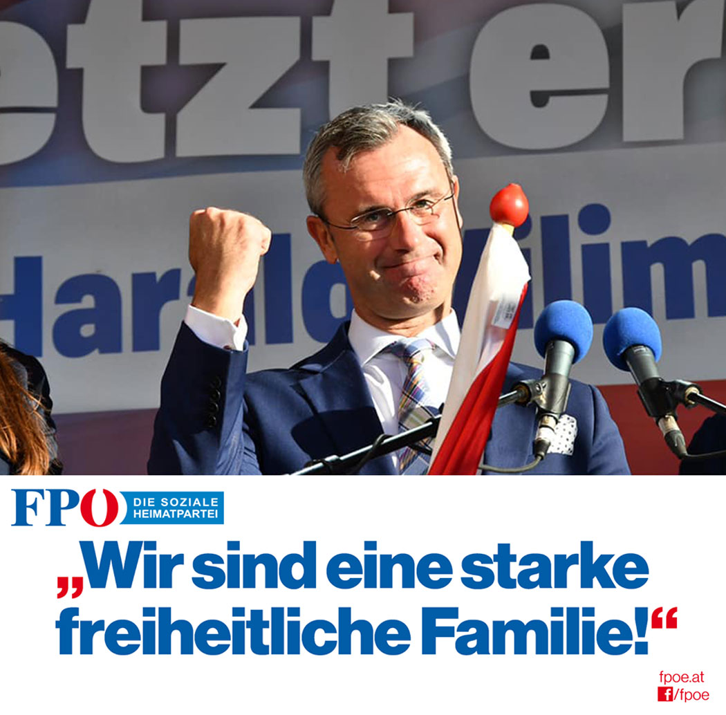 #FPÖ #RACHE4STRACHE #JETZTERSTRECHT