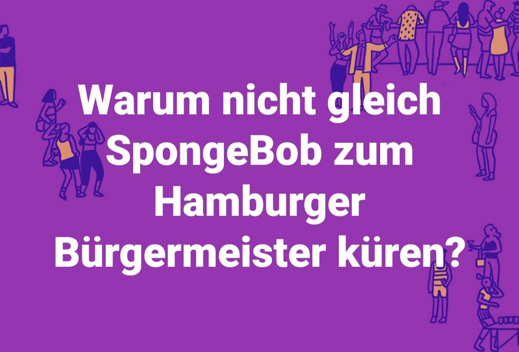 Riesiger Anti-Rassismus-Schwamm in Hamburg versifft Alster und killt die Schwäne