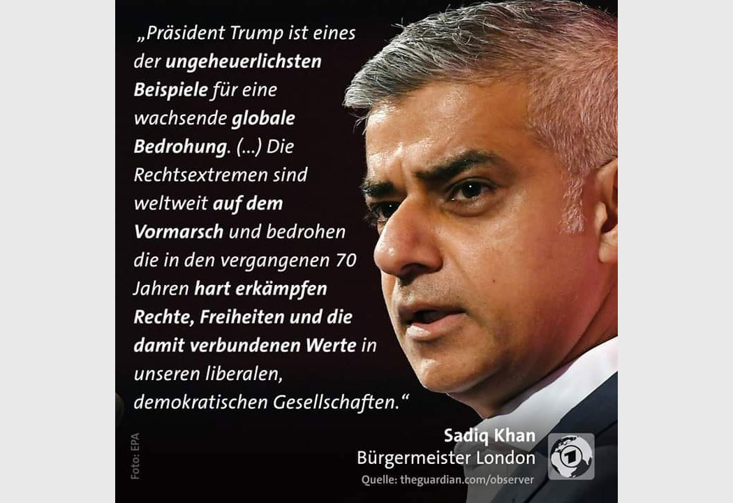 Trump - Londons Bürgermeister ist Totalversager