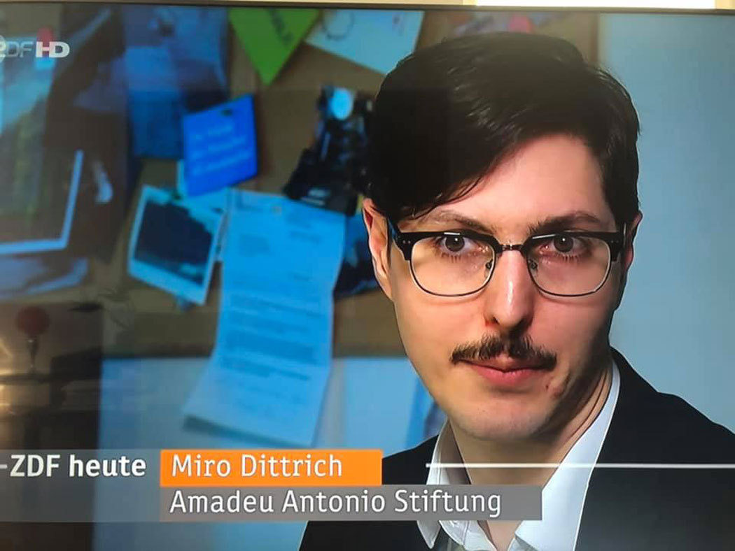 Der Miro ist bei Frau Kahane der Spezialist für Hass.