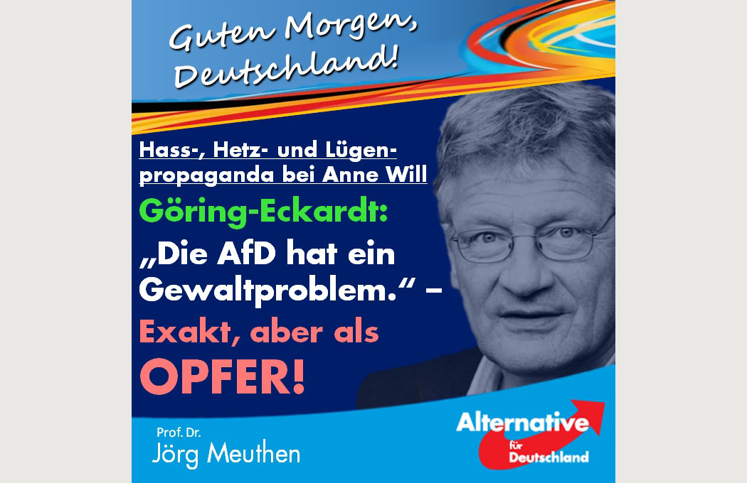 Prof. Dr. Jörg Meuthen: Höchste Zeit für die #AfD.