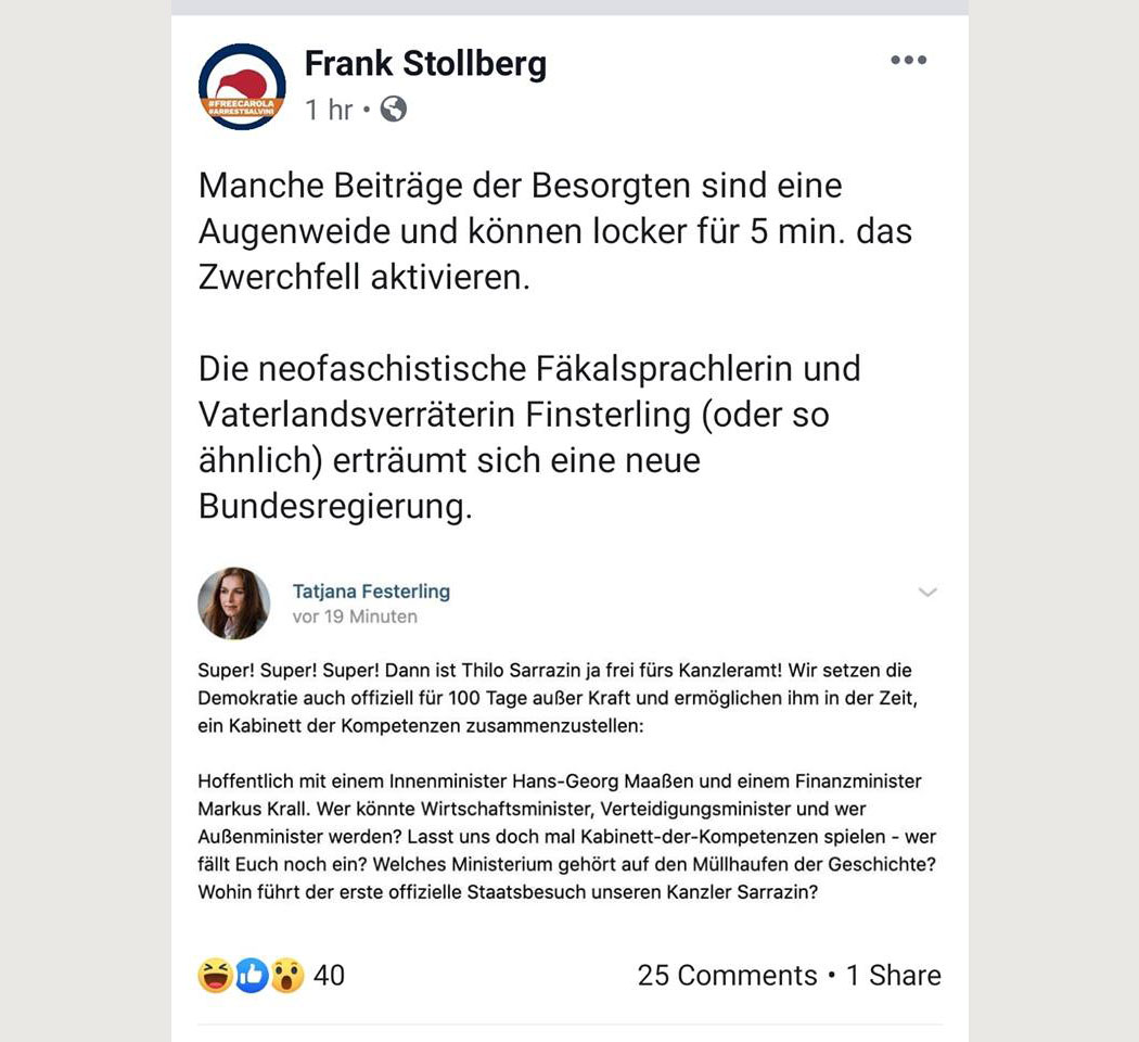Der größte Lump im ganzen Land... Uwe Brückner aka Frank Stollberg