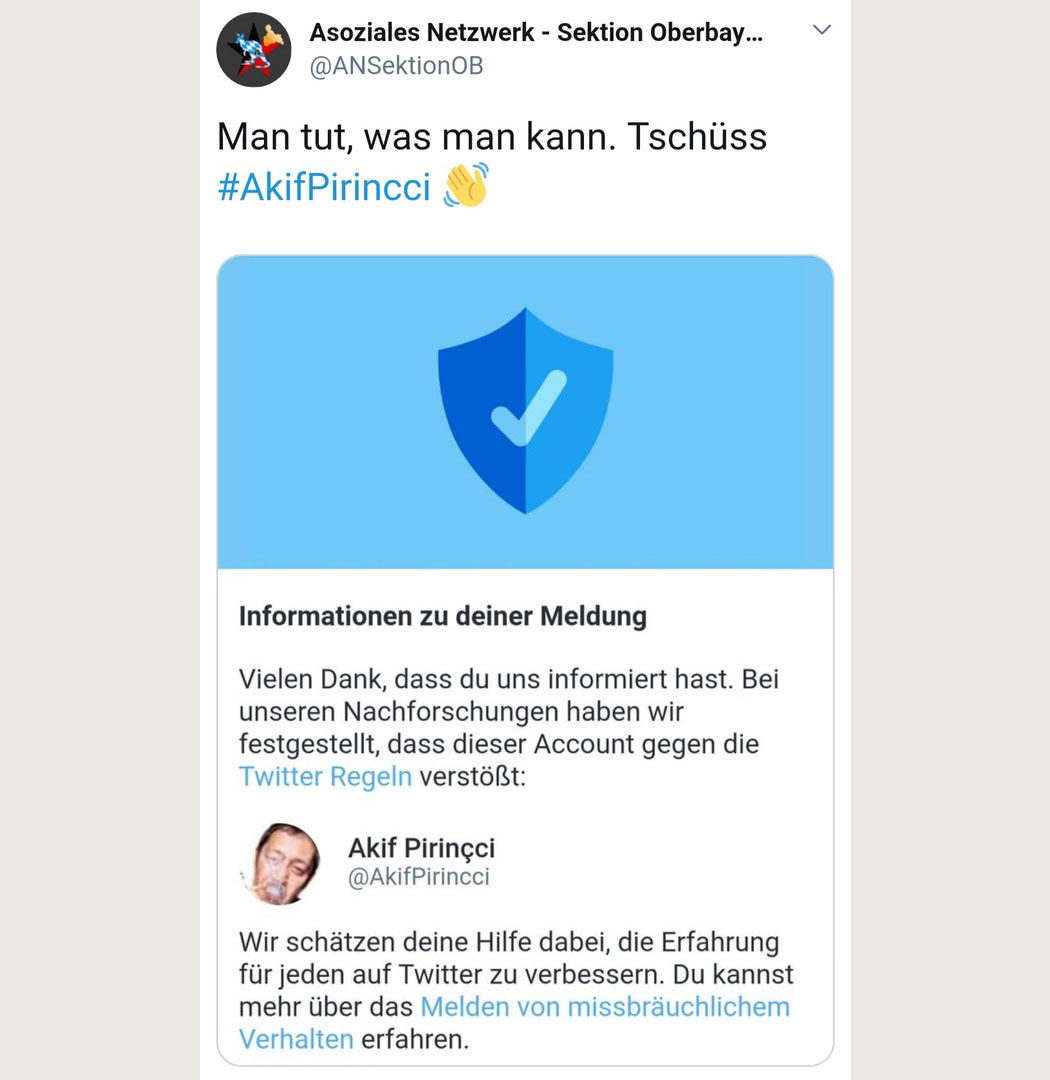 Asozialen Meldemuschis