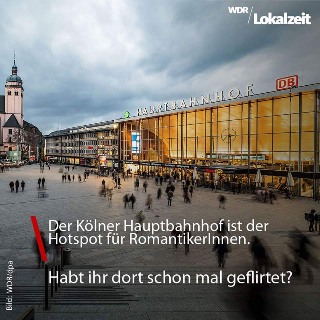 Kölner Domplatte: Hotspot für RomantikerInnen