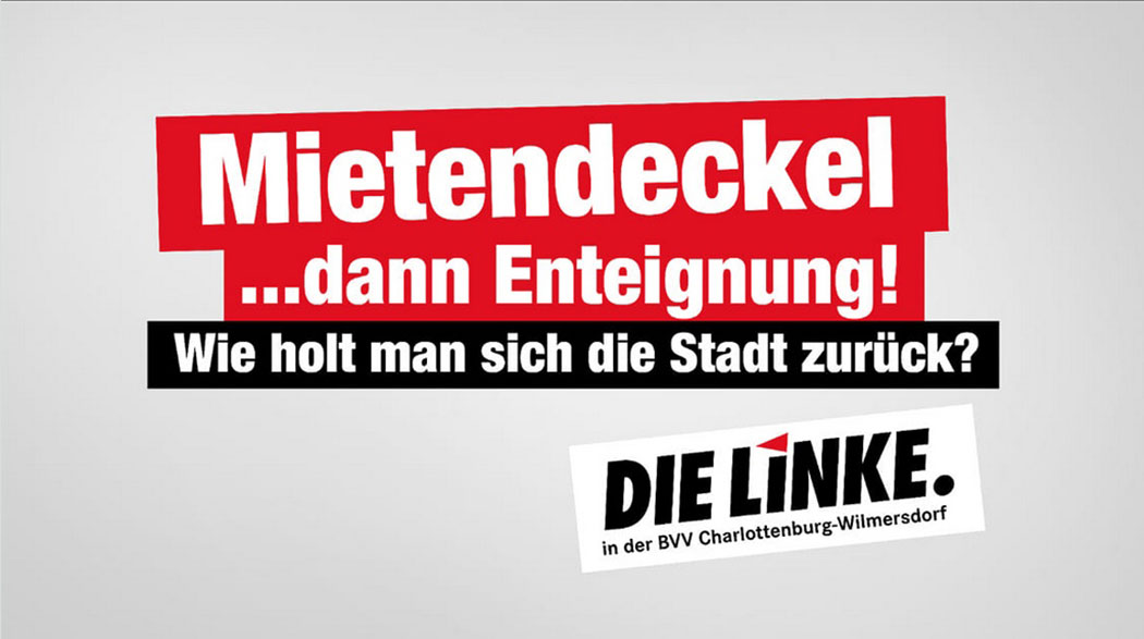 Mietendeckel ... dann Enteignung