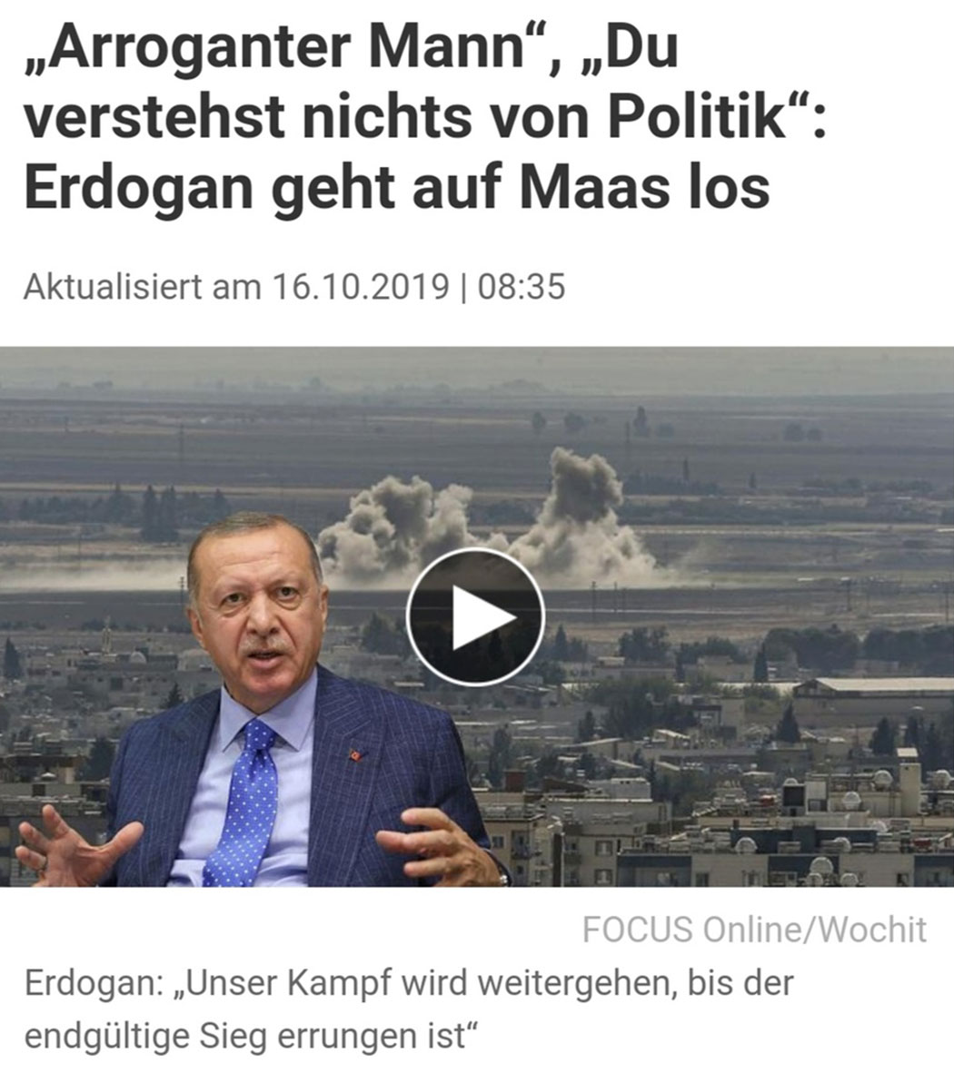 Arroganter Mann. Du verstehst nichts von Politik