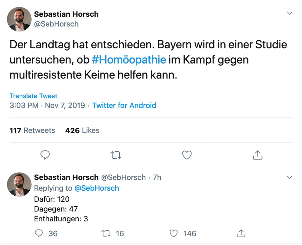 #Homöopathie