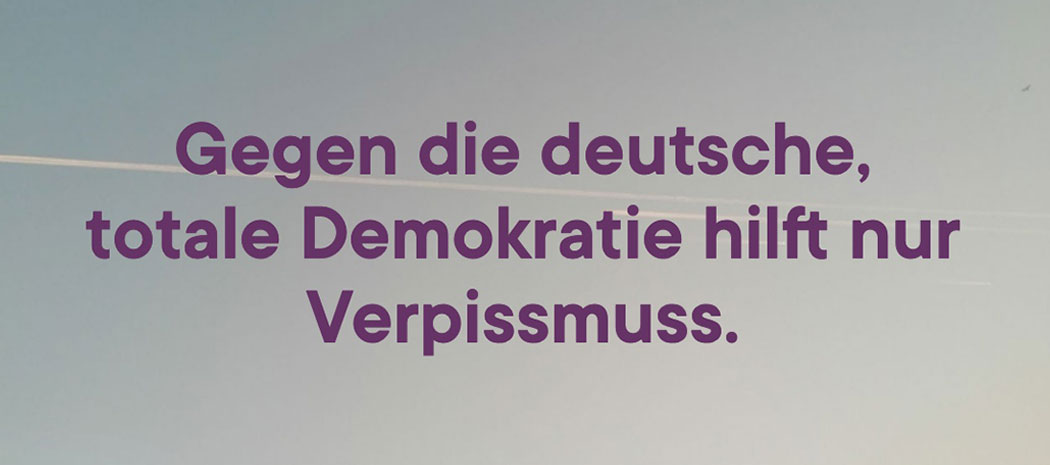 ...issmuss! - die Zweite