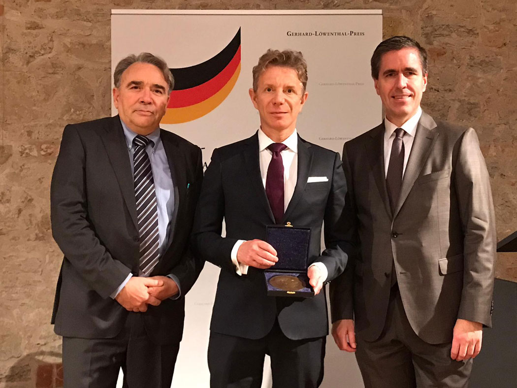 Alex Baur, Alexander Wendt, Dieter Stein (v.l.n.r.)